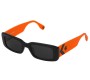 Black/Orange